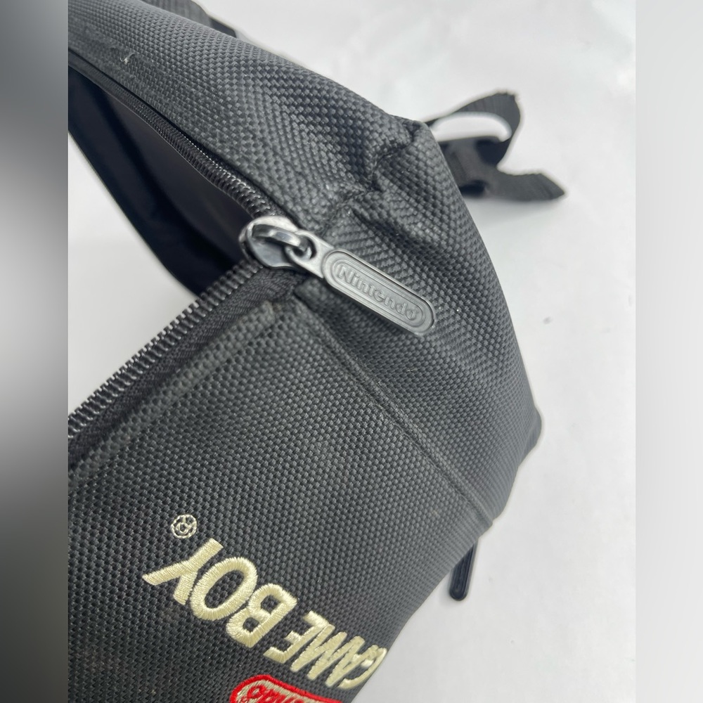 Vintage 90s Y2K Nintendo Game Boy System Gameboy Bag Carrying Case with Strap - Picture 7 of 7